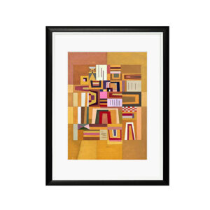 Kandinsky Vassily Ausgleichrosa Wall Decoration Painting